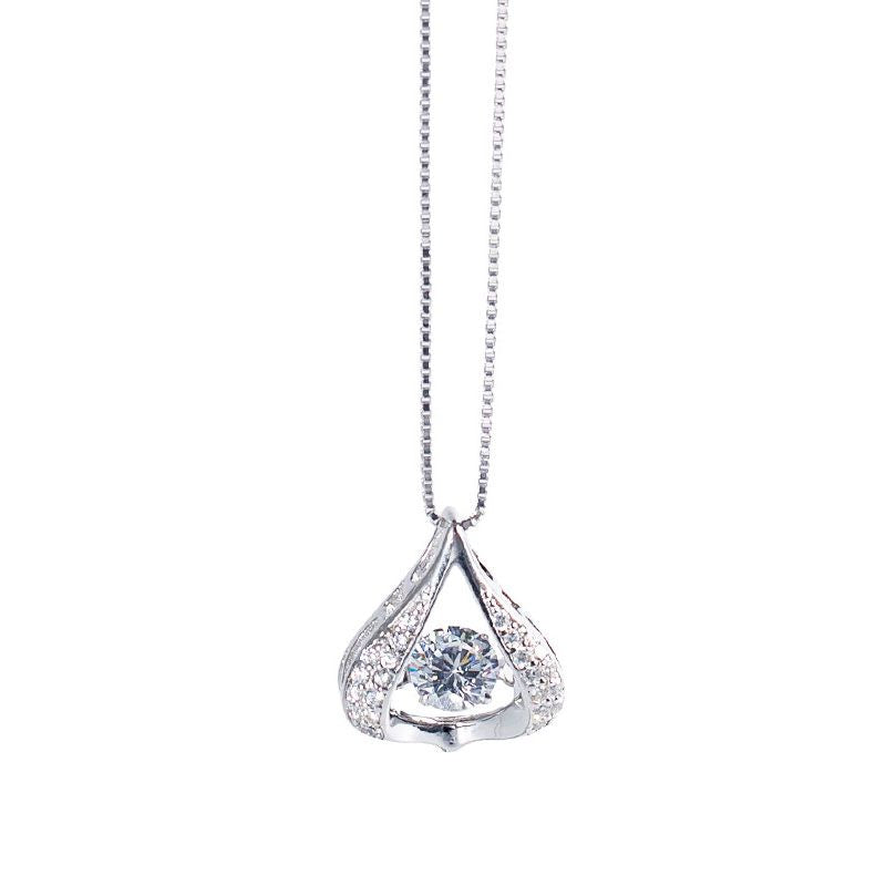 Drop Shape Pendant Necklace