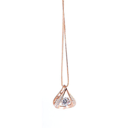 Drop Shape Pendant Necklace