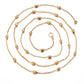 Faux Pearl & Diamond 3-layer Necklace