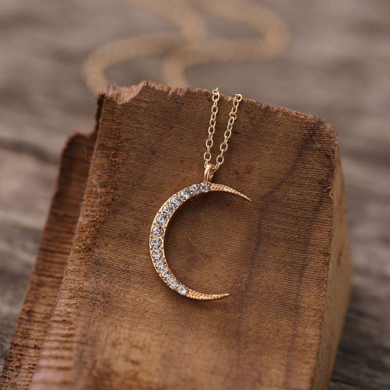 Fishy Moon Diamond Necklace-Candere by Kalyan Jewellers