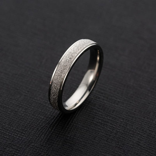 Solid Women's Simple Ring.