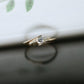 Zircon Gold Color Size Adjustable Ring