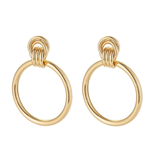 Women's Geometric Elegant Hoop Earrings