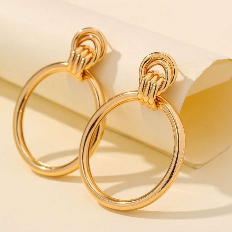 Women's Geometric Elegant Hoop Earrings